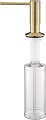 Дозатор для жидкого мыла Paulmark Decus D004-LG (светлое золото)