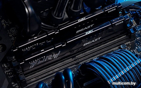 Оперативная память Kingston FURY Beast 16GB DDR5 PC5-41600 KF552C40BB-16