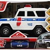 Внедорожник Технопарк UAZ Hunter Полиция HUNTERBLACK-15PLPOL-WH