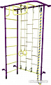 Детский спортивный комплекс Пионер 8ЛМ (пурпурный/желтый)