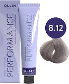 Крем-краска Ollin Professional Performance Permanent Color Cream 8/12 светло-русый пепел.-фиол.