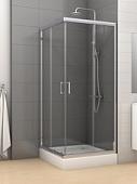 Душевой уголок NEW TRENDY Varia 90x90 K-0228 (графитовое стекло)