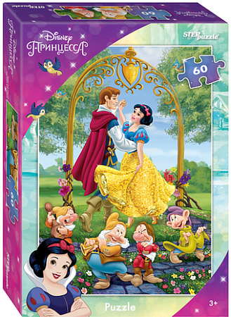 Пазл Step Puzzle Белоснежка-3 81231 (60 эл)