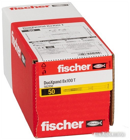 Fischer DuoXpand 8x100 T 562150 (50 шт)