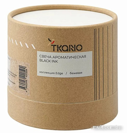 Свеча Tkano Edge Black Ink TK23-ARO0055 (бежевый)