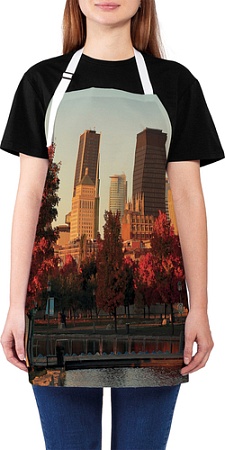 Фартук JoyArty Осенний город в закате ap_38519
