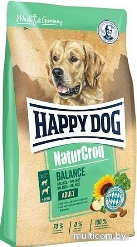 Сухой корм для собак Happy Dog NaturCroq Balance 15 кг