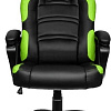 Кресло GameMax GCR07 (черный/зеленый)