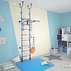 Детский спортивный комплекс Polini Kids Sport Active (лазурный)