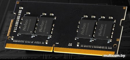 Оперативная память Netac Basic 16GB DDR4 SODIMM PC4-25600 NTBSD4N32SP-16