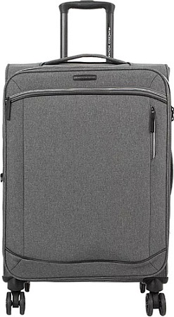 Чемодан-спиннер Francesco Molinary 338-1004/3-24GRY (серый)