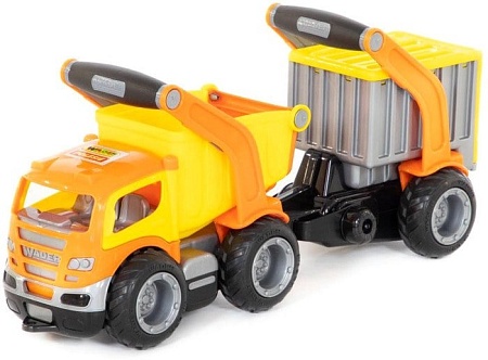 Полесье ГрипТрак автомобиль-самосвал с полуприцепом 9432