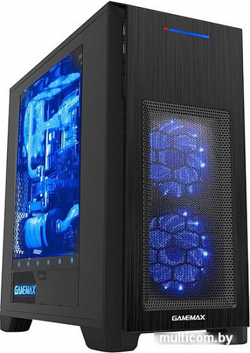 Корпус GameMax H603 (голубой LED)