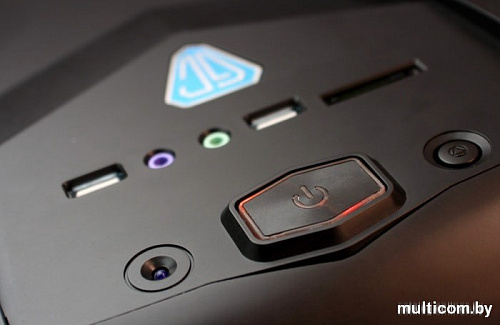 Корпус GameMax 8818 (голубая подсветка)