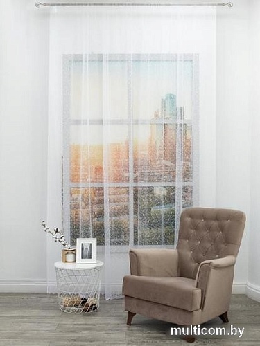 Тюль Amore Mio RR 80509-w 3x2.7 м 21568 (белый)