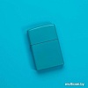 Зажигалка Zippo Classic Flat Turquoise 49454