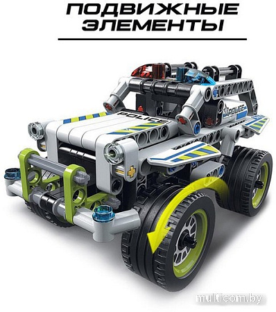 Конструктор Brick Полицейский джип 2588807