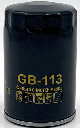 Масляный фильтр BIG Filter Spin-on GB-113