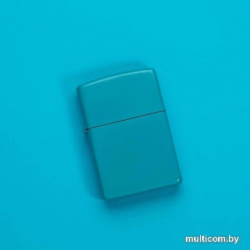 Зажигалка Zippo Classic Flat Turquoise 49454