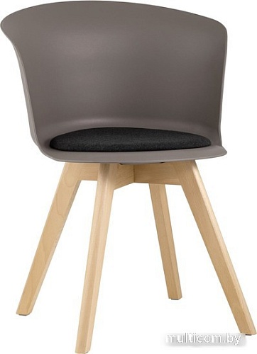 Стул Stool Group Blossom с подушкой (темно-серый)