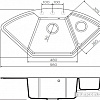 Кухонная мойка Omoikiri Yonaka 98-C-BL 4993716