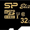 Карта памяти Silicon-Power Elite Gold microSDHC SP032GBSTHBU1V1G 32GB
