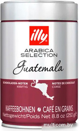 ILLY Arabica Selection Guatemala зерновой 250 г