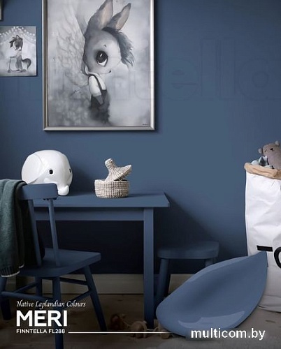 Краска Finntella Foxy Lapselli Matte Meri F-50-1-9-FL288 9 л (синий)