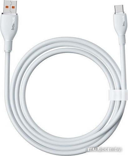 Кабель Baseus Pudding Series USB Type-A - USB Type-C (2 м, белый)