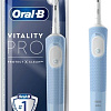 Электрическая зубная щетка Oral-B Vitality Pro D103.413.3 Protect X Clean Vapor Cross Action (голубой)