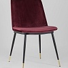 Стул Stool Group Мелисса велюр (бордовый)
