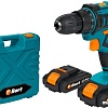 Дрель-шуруповерт Bort BAB-16X2LI-FDK 93413533 (с 2-мя АКБ, кейс)