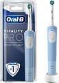 Электрическая зубная щетка Oral-B Vitality Pro D103.413.3 Protect X Clean Vapor Cross Action (голубой)