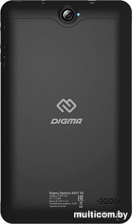 Планшет Digma Optima 8027 TS8211PG 16GB 3G (черный)