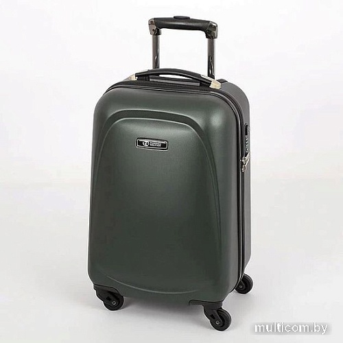 Чемодан-спиннер Francesco Molinary 336-8045/3-20DKH (хаки)