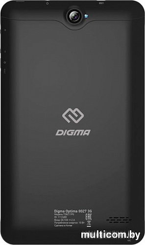 Планшет Digma Optima 8027 TS8211PG 16GB 3G (черный)