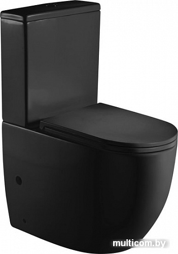 Унитаз WeltWasser Merzbach 001 MT-BL (черный матовый)
