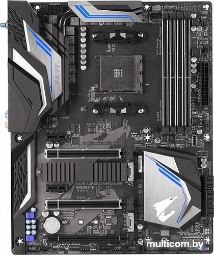 Материнская плата Gigabyte X470 Aorus Gaming 5 WiFi (rev. 1.0)