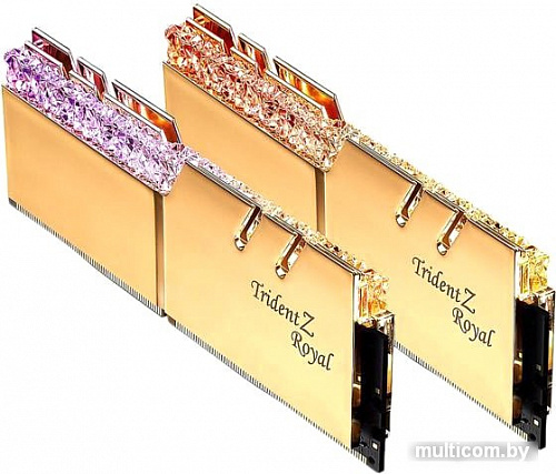 Оперативная память G.Skill Trident Z Royal 2x8GB PC4-35200 F4-4400C18D-16GTRG