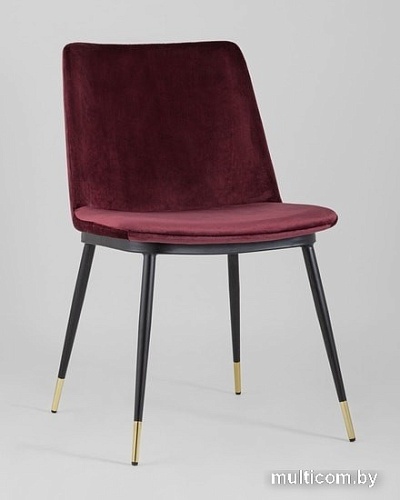 Стул Stool Group Мелисса велюр (бордовый)