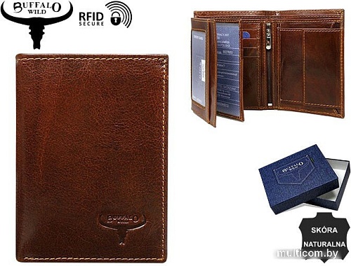 Портмоне Cedar Buffalo Wild N890-VTU (черный)