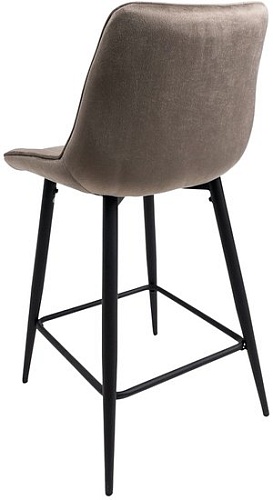 Стул AksHome Linx 86207 (бежевый велюр G062-13/черный)