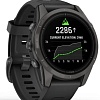 Умные часы Garmin Epix Pro Gen 2 Sapphire 42 мм (карбоново-серый титан/черный)