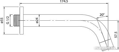 Излив IDDIS 001SB00i63