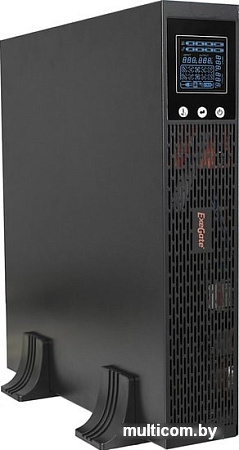 Источник бесперебойного питания ExeGate SinePower UHB-3000.LCD.AVR.C13.RJ.USB.2U