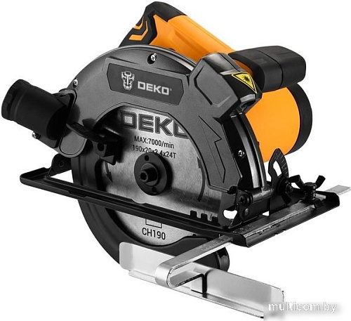 Дисковая (циркулярная) пила Deko DKCS1800-190 Laser 083-1011