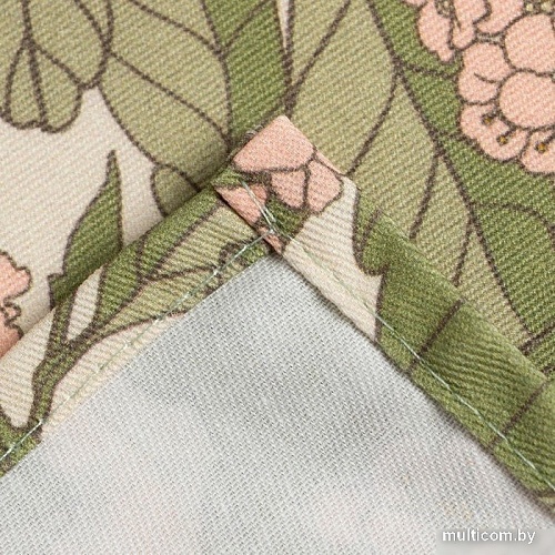 Полотенце Этель Spring garden 7560427 (белый/зеленый)