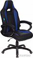 Кресло Бюрократ CH-827/BL+BLUE (черный/синий)