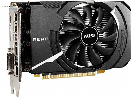 Видеокарта MSI GeForce GTX 1650 D6 AERO ITX OCV1 4GB GDDR6