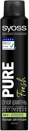 Сухой шампунь Syoss Pure Fresh 200 мл